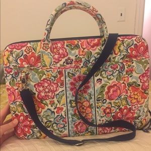 Vera Bradley hard shell laptop carrier